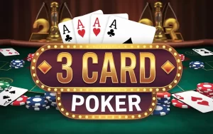 3 card poker online